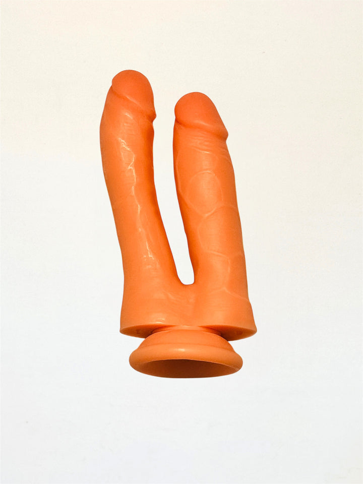 Hidra | dildo con doble cabeza y ventosa