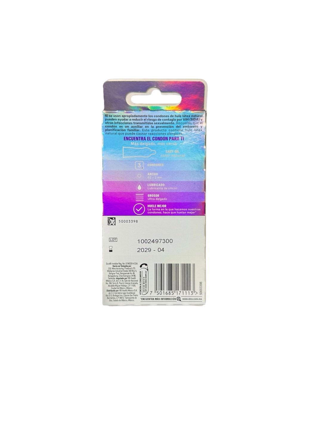 Sico® Invisible | condones ultra Sense Invisible