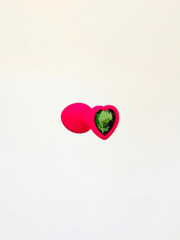 Plug | Tapón de silicon en corazón pequeño