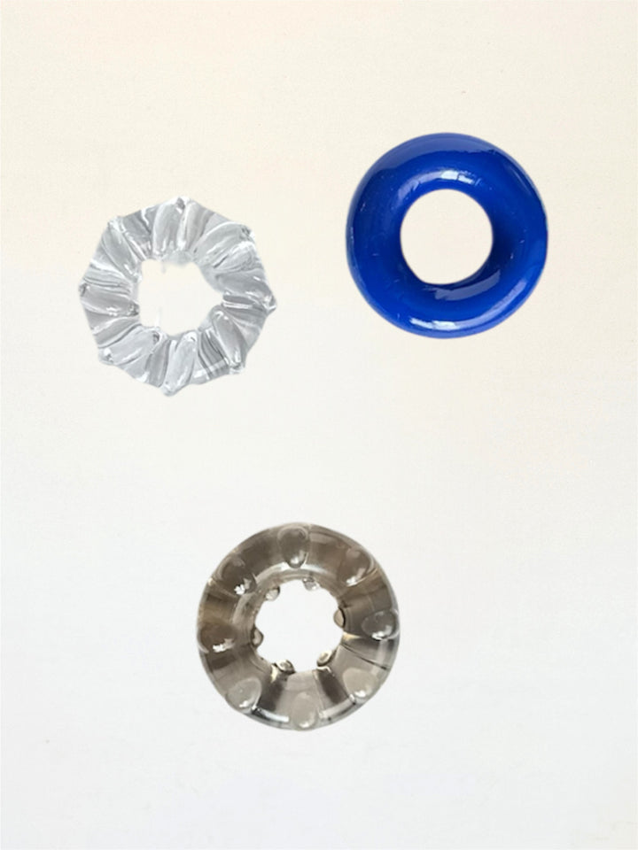 Triple Stretch | paquete de 3 Cock Rings