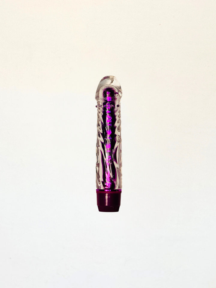 Vibrador con funda de gel