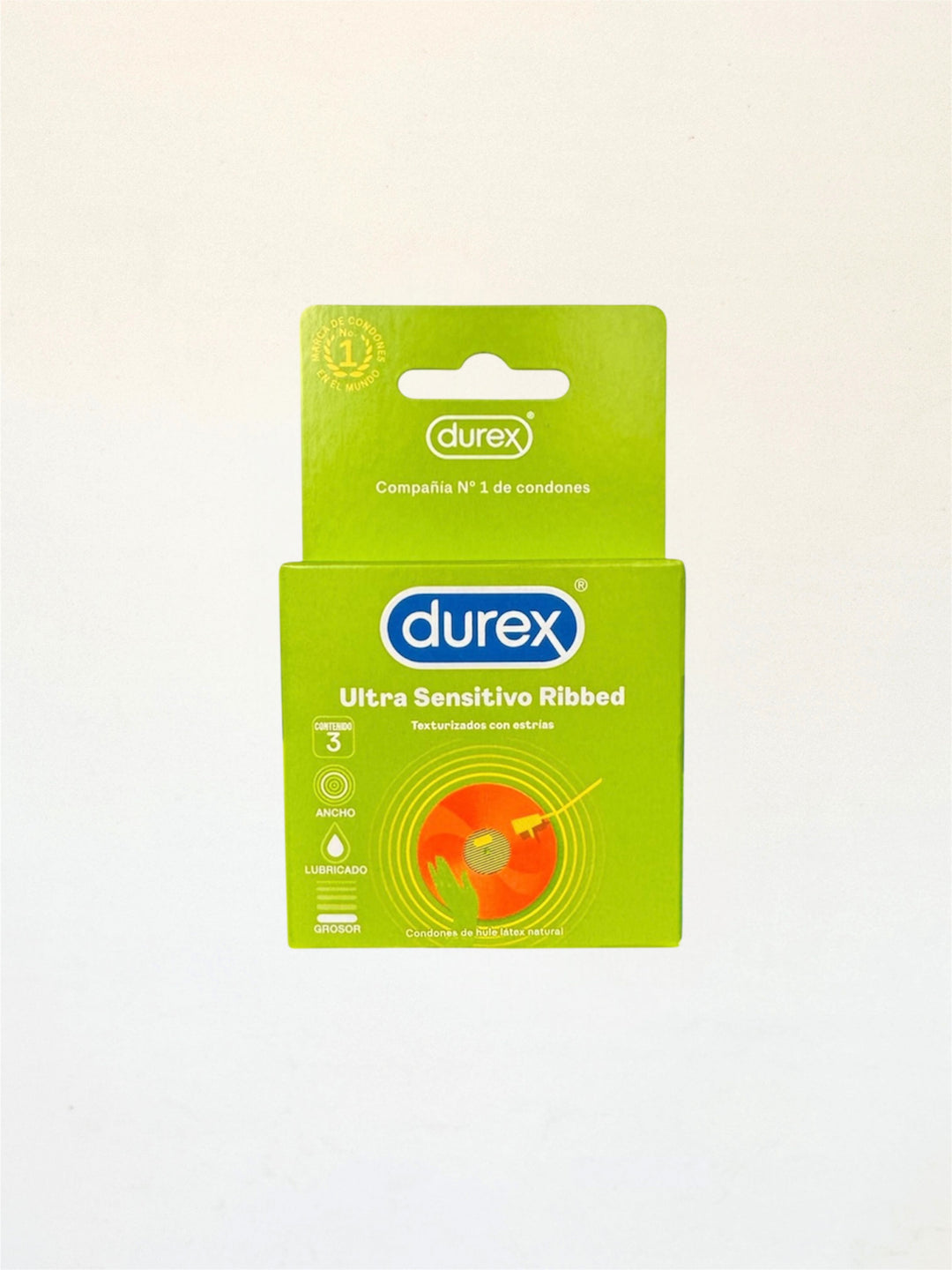 Durex® Ultra Sensitivo Ribbed | condones