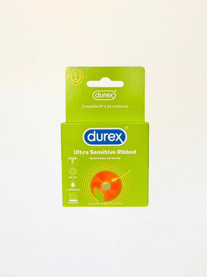 Durex® Ultra Sensitivo Ribbed | condones